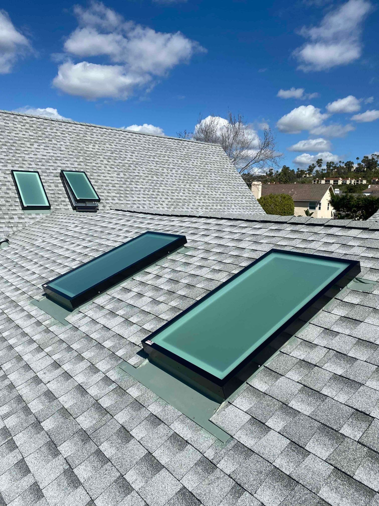Skylight Soft Light White Glass